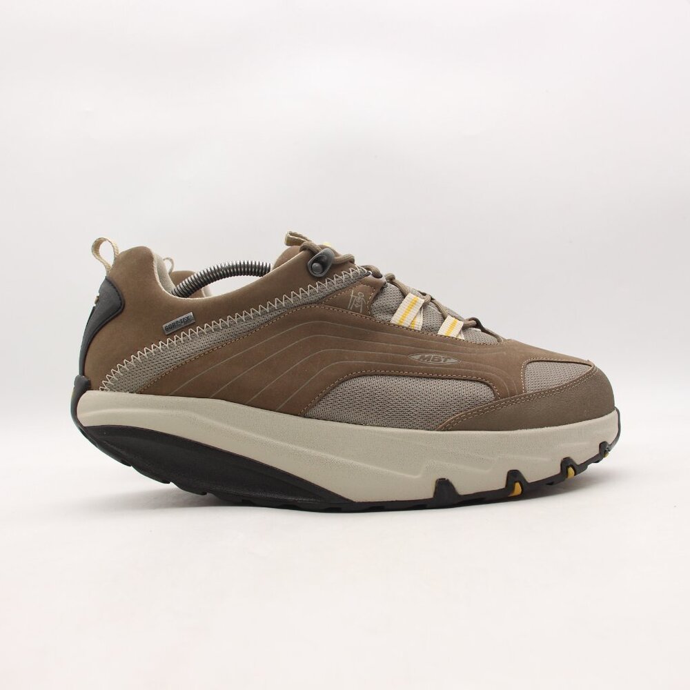 NWOB MBT Chapa GoreTex Comfort Brown Walking Shoes Sneakers  Men's 12 Lace Up